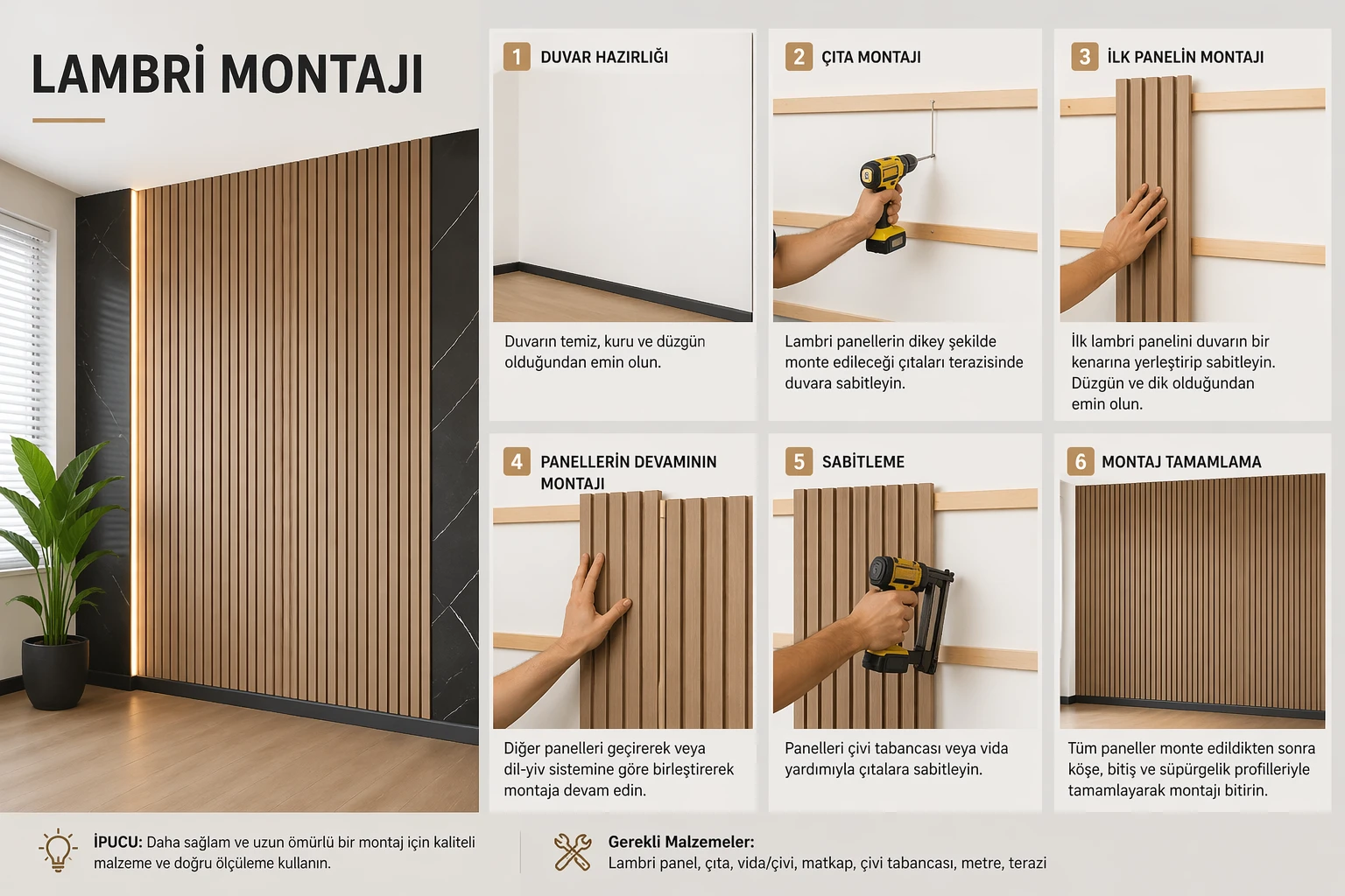 Rize Lambri Montajı